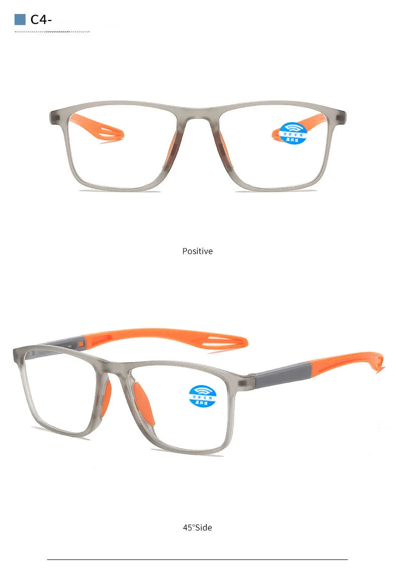 BOYSEEN Sports smart zoom reading glasses with adjustable ultra light technology for reading reading presbyopia glasses