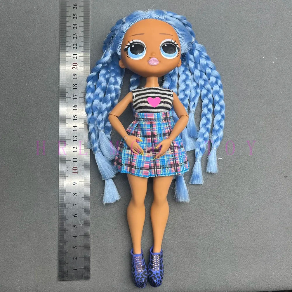 Original 24cm OMG multi-style big sister fashion dressup girl DIY holiday gift doll toy