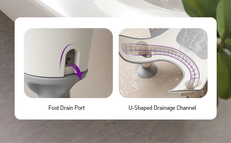 Avent Infant Hygiene Frame Universal Sink Support Stand PP TPE Bath Cleaning Holder for Newborn