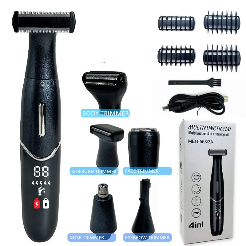 Intimate Areas Haircut Precision Shaver Men Bikini Line Sensitive Razor Balls Eggs Pubic Hair Shaving Trimmer Face Beard Clipper