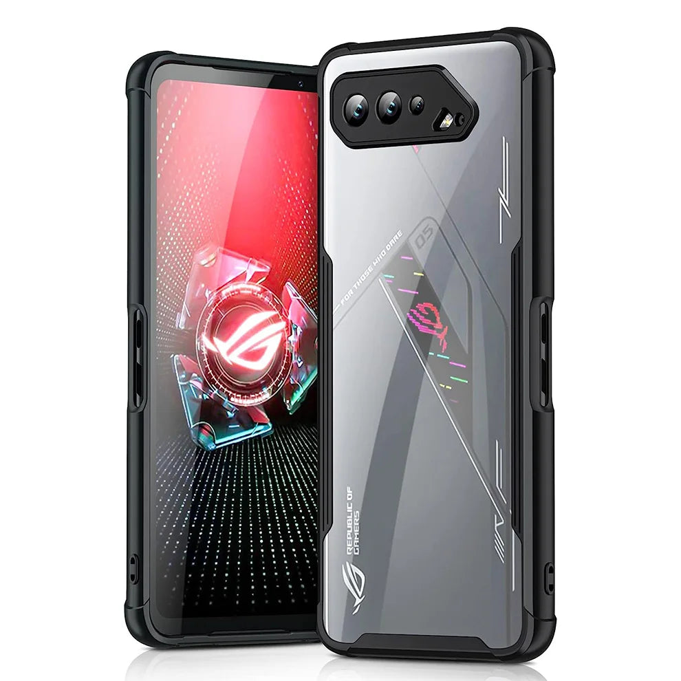 CaseFor ASUS ROG Phone 5 Case Gaming Protective Cover Air Trigger Compatible Shockproof Back Cover with Camera Screen Protection