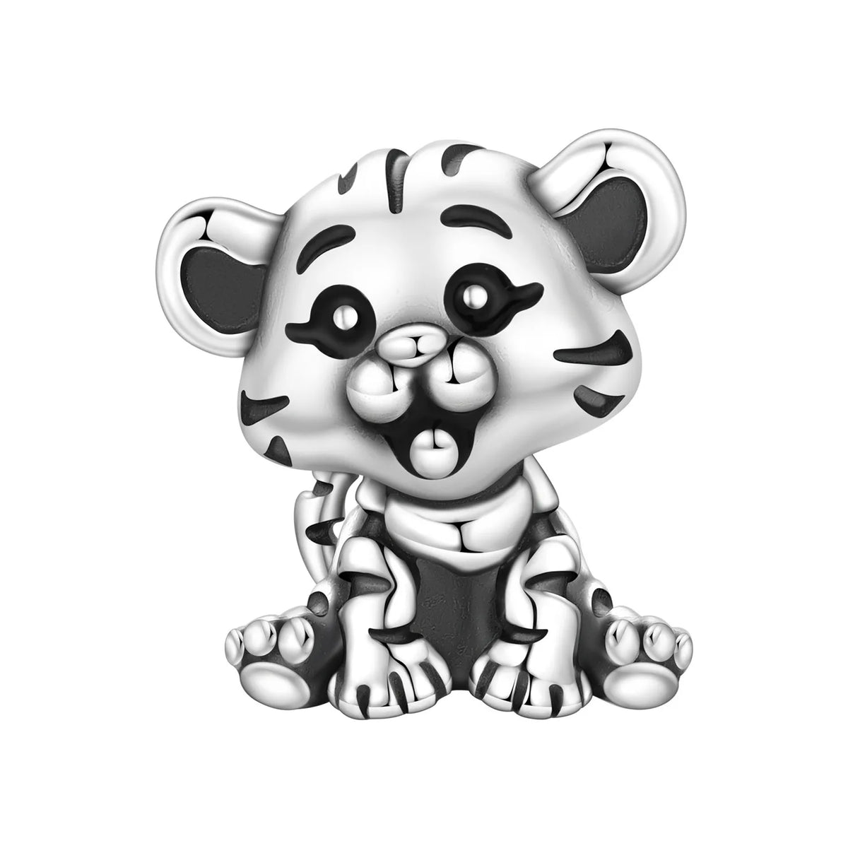 925 Sterling Silver Cute Pet Animal Lion King Pendant DIY Jewelry Beads for Women Bangle Bracelet Necklace Birthday Party Gifts