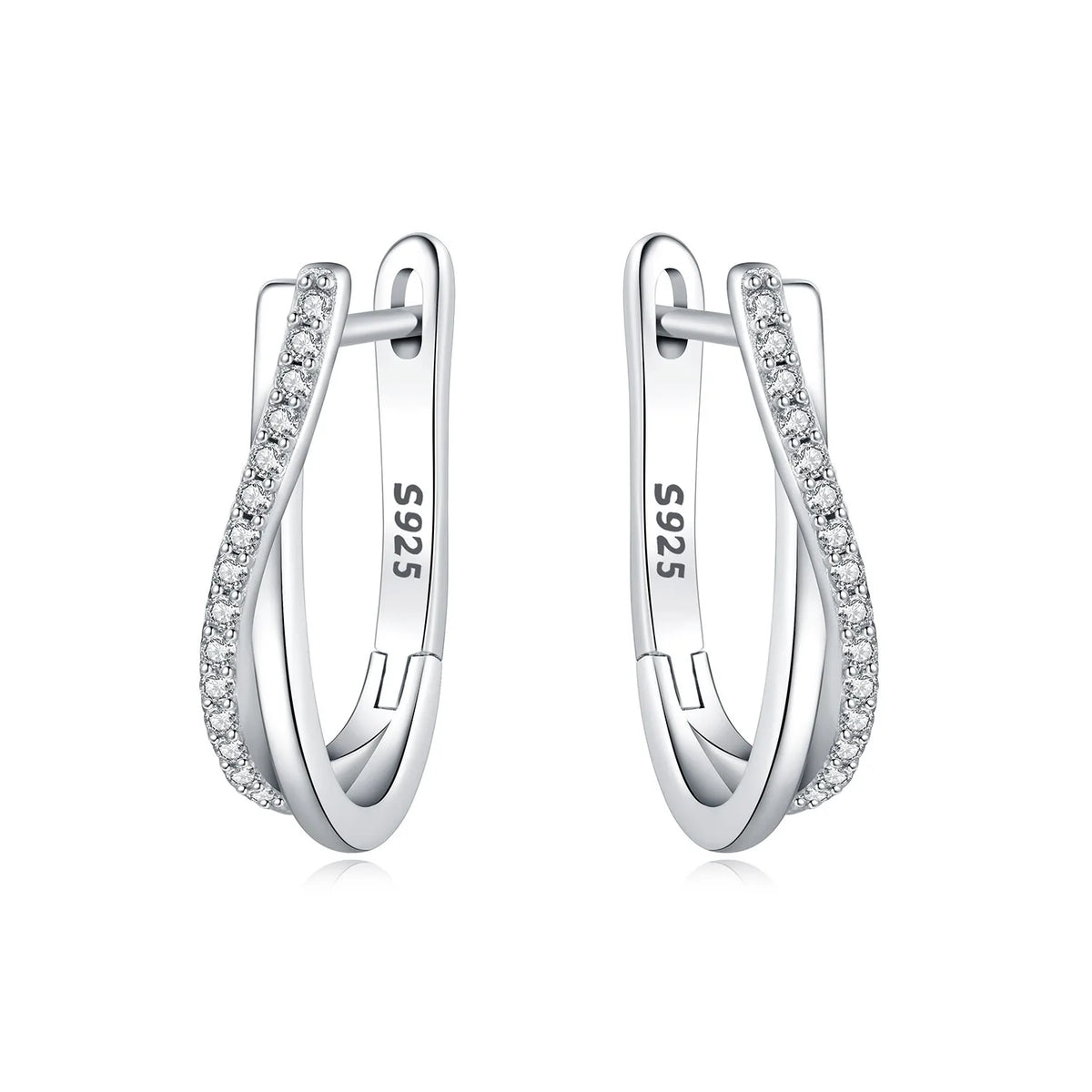 925 Sterling Silver Needle Iris Flower Hoop Earrings for Women Original Elegant Versatile Jewelry Birthday Party Fine Gift 2026