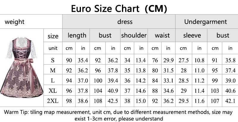 Halloween Carnival Cosplay Costume German Oktoberfest Maid Dress Woman Bavarian Traditional Embroidery Outfits Performance Girl