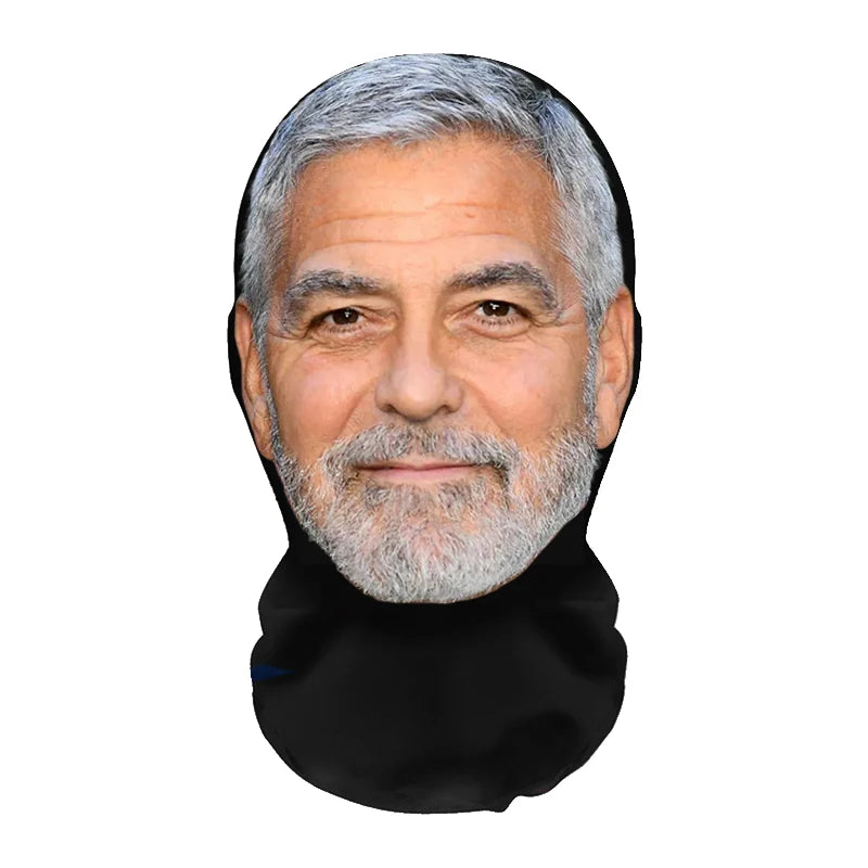 2026 NEW Halloween Balaclava Mask Unisex Cosplay Role Costumes Dress Up Celebrity Realistic Face Masks Headgear