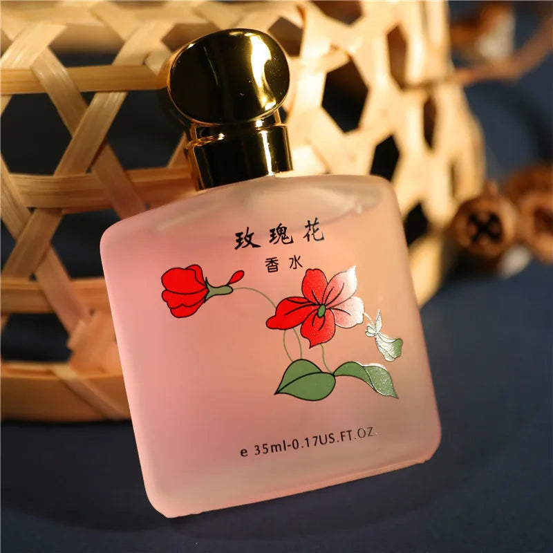 Osmanthus Perfume for Men Women Unisex Long Lasting Fresh Delicate Floral Scent with Rose Jasmine Student Fragrance 35ml Parfum