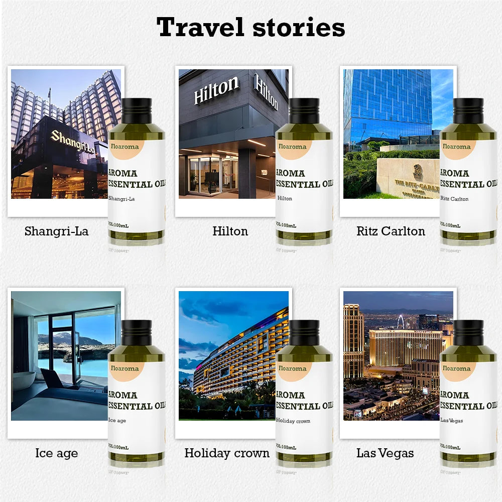 Essential Oils 200ml For Aromatic Diffuser Perfume Oil Air Freshener Smell For Home Fragrance Device Hotel Scent Diffuser Oil