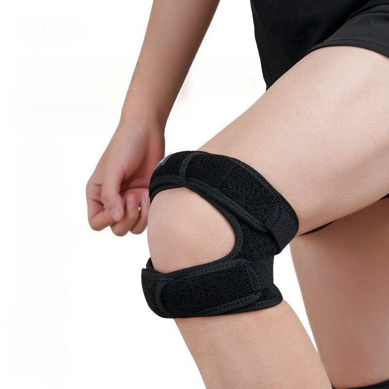 1/2pcs Sport Patellar Strap Silicone Cushioning Knee Pads Meniscus Strap for Men Women Sports Safety