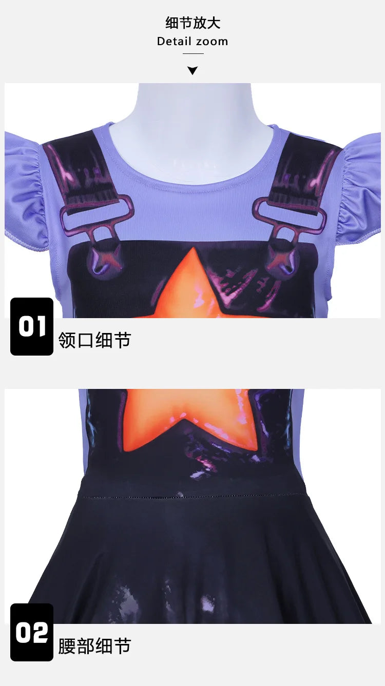 2026 Horror Game Cosplay Costumes Lily Halloween Carnival Party Fancy Dress Up Outfits Girls Role-playing Clothing