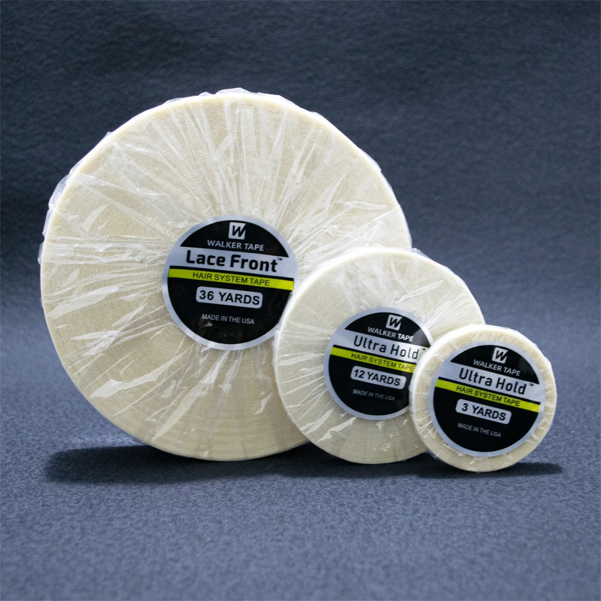 Walker Ultra Hold Tape 3/12/36 Yards Strong Adhesive Hair System Tape for Lace Wigs Toupees