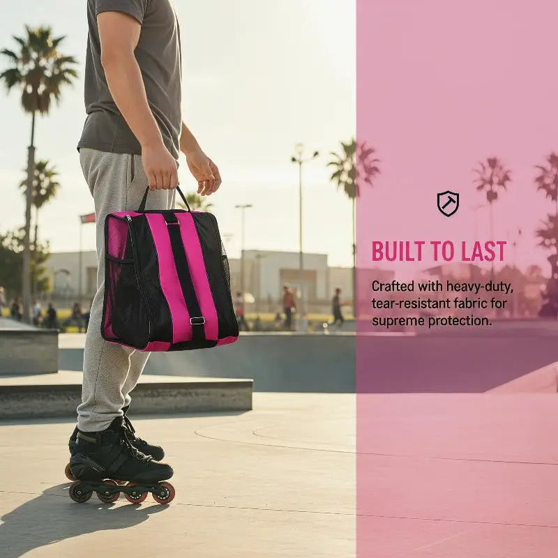 Functional Kids Skate Bag 3 Layers Breathability Perfect for Skating Events