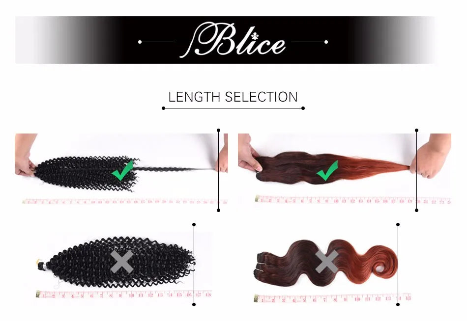 Blice Synthetic Hair Bundles 10-22 Inch Pure Color Yaki Straight Hair Extensions 100g/Piece Mixed Hair Weaving One Bundle Deal