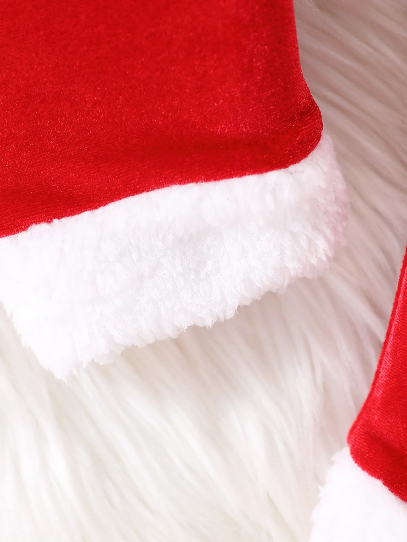 Baby Christmas Clothes Sets Winter Plush Fleece Santa Claus Coat and Velvet Pants Toddler Christmas Outfits New Year Costumes