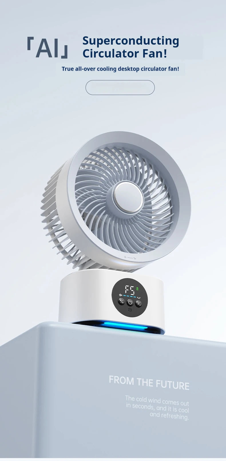 2026 New Upgrade Portable Rechargeable USB Wall Hanging Fan Remote Control Folding Shaking Head Fan With Nightlight Air