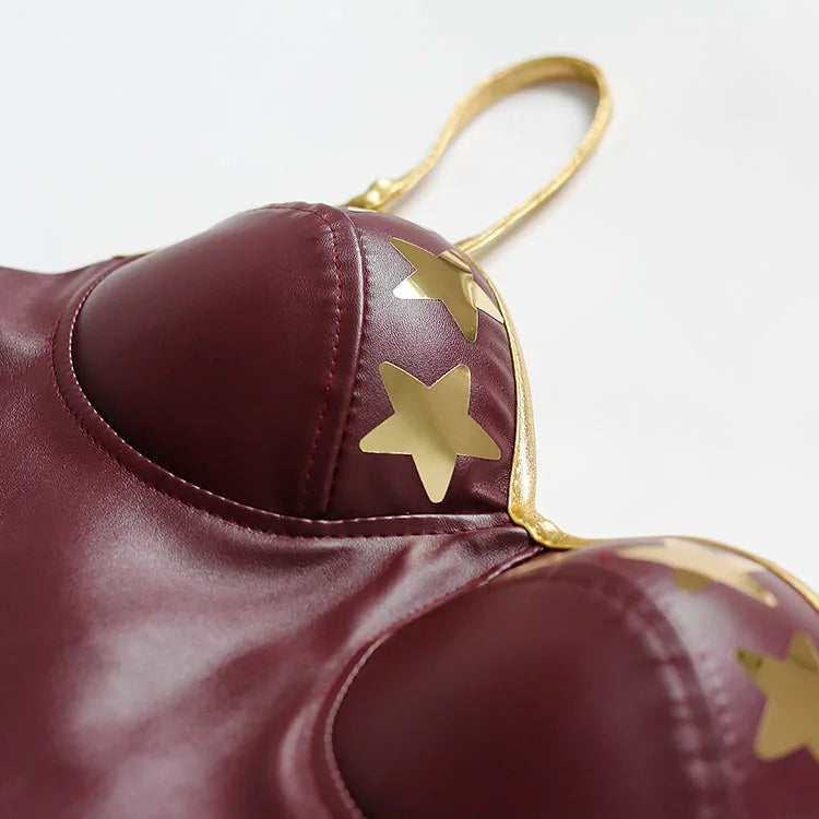 Halloween Superhero Costume Dress for Women Cosplay Costumes Stage Perfomance Costume Sexy Clothing Leather Fancy Dress