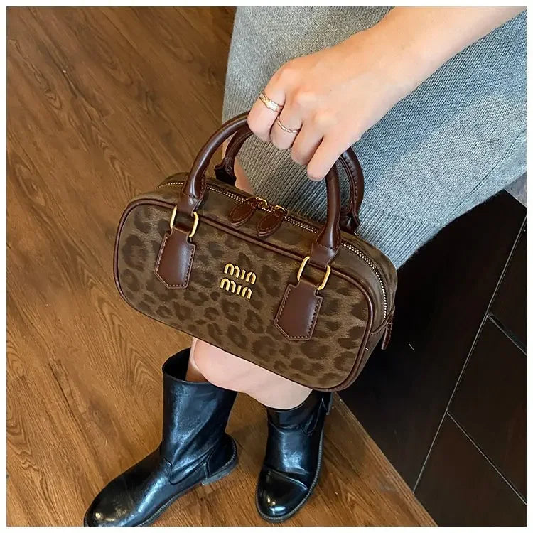 Original Square Leather Satchel Handbag Women Designer Tote Shoulder Crossbody Purse Luxury Diaper Bag