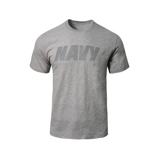 Summer Men's Cool-Comfort Pure Cotton Casual Round-neck Pattern T-shirt Loose Base Layer Shirt for Boys