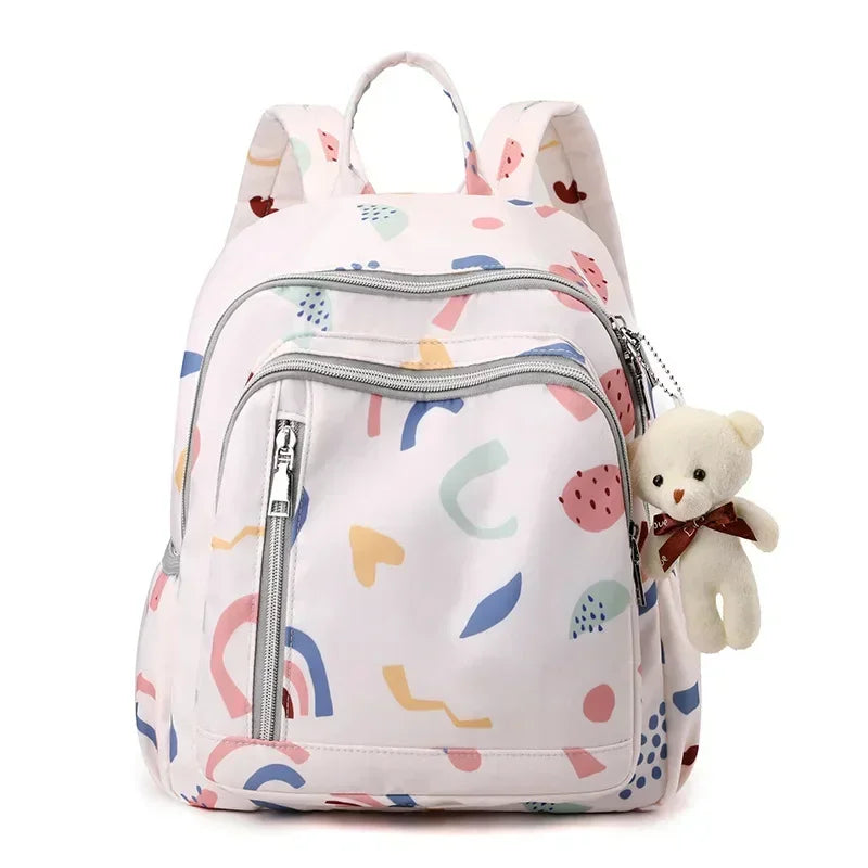 Fashion Mummy Travel Stroller Bag Large Capacity Mother Bag Carrying Pregnant Baby Nappy Backpack Activity Baby Diaper Backpack
