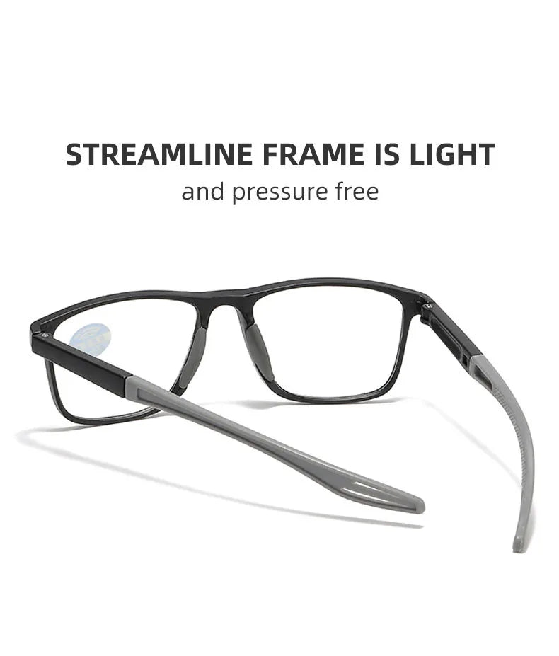 BOYSEEN Sports smart zoom reading glasses with adjustable ultra light technology for reading reading presbyopia glasses