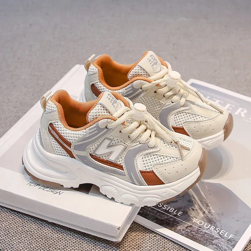 2026 Summer Children Boys Girls Non-Slip Lightweight Sports Casual Shoes Kids Toddler Unisex Breathable Lightweight Sneakers