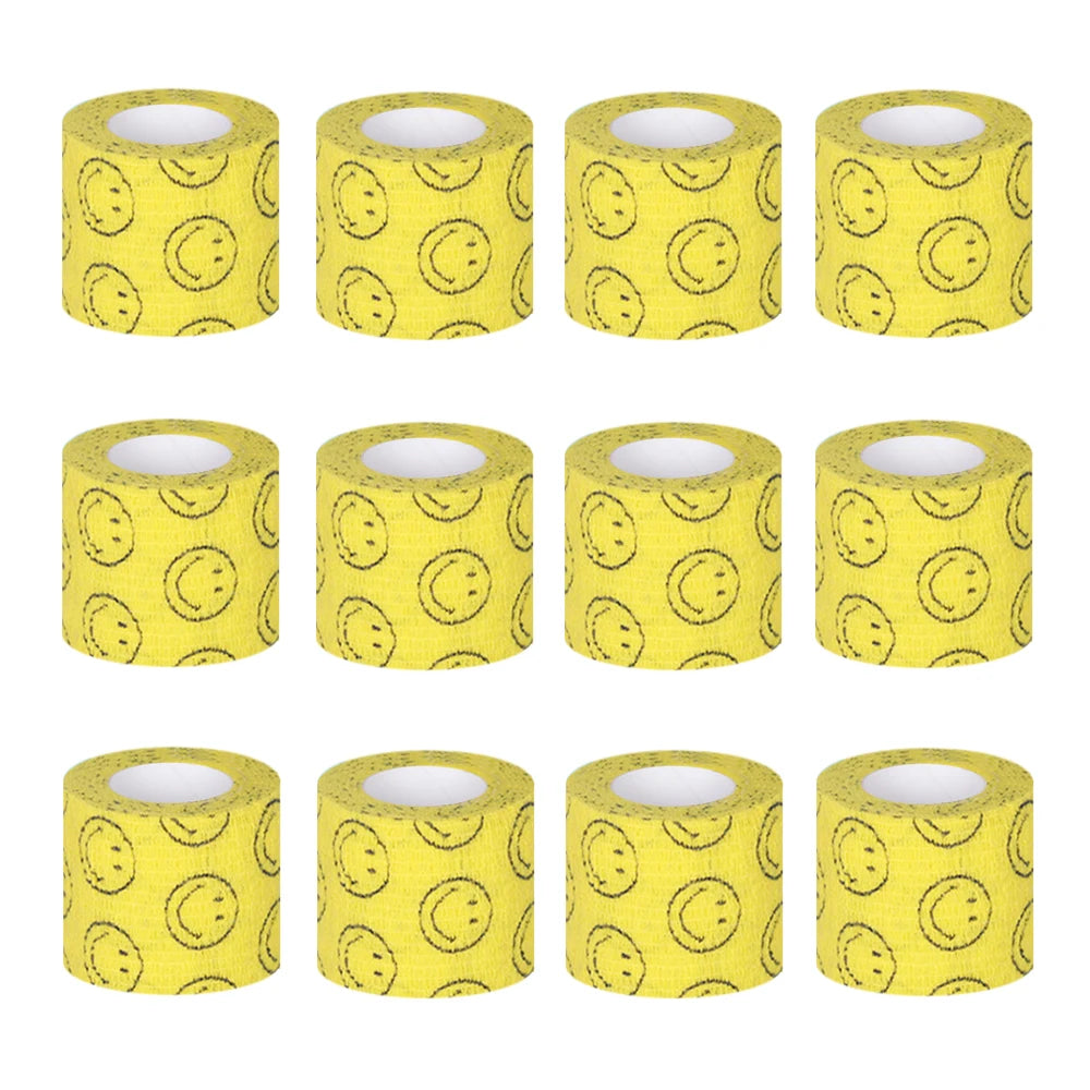 12/3PCS Waterproof Tattoo Grip Tape Covers Self Adhesive Tattoo Grip Bandage Tattoo Machine Grip Covers Tattoo Accessories