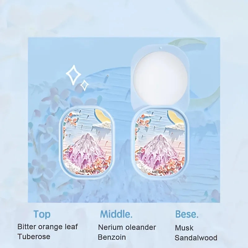 3pcs,Portable Gift Set For Women,Refreshing And Long Lasting Solid Balm,Perfume For Dating And Daily Life