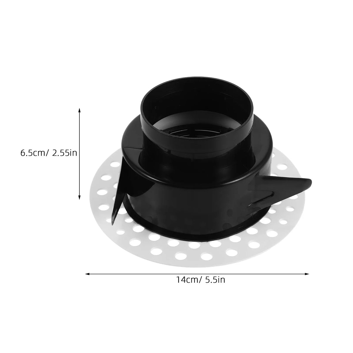 Adjustable Round Air Conditioning Outlet Vent Diffuser Ceiling Flush Mount Central Air Vent Cover for Home Office Hvac