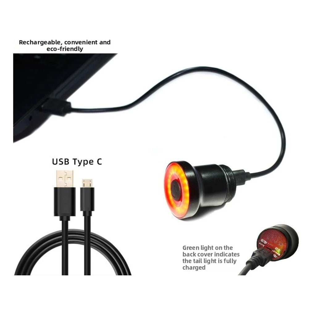 Skateboard For XLite100SR Light Safety LED Lights Waterproof Rechargeable Night Safety Lamp For Longboard Electric Scooter Parts