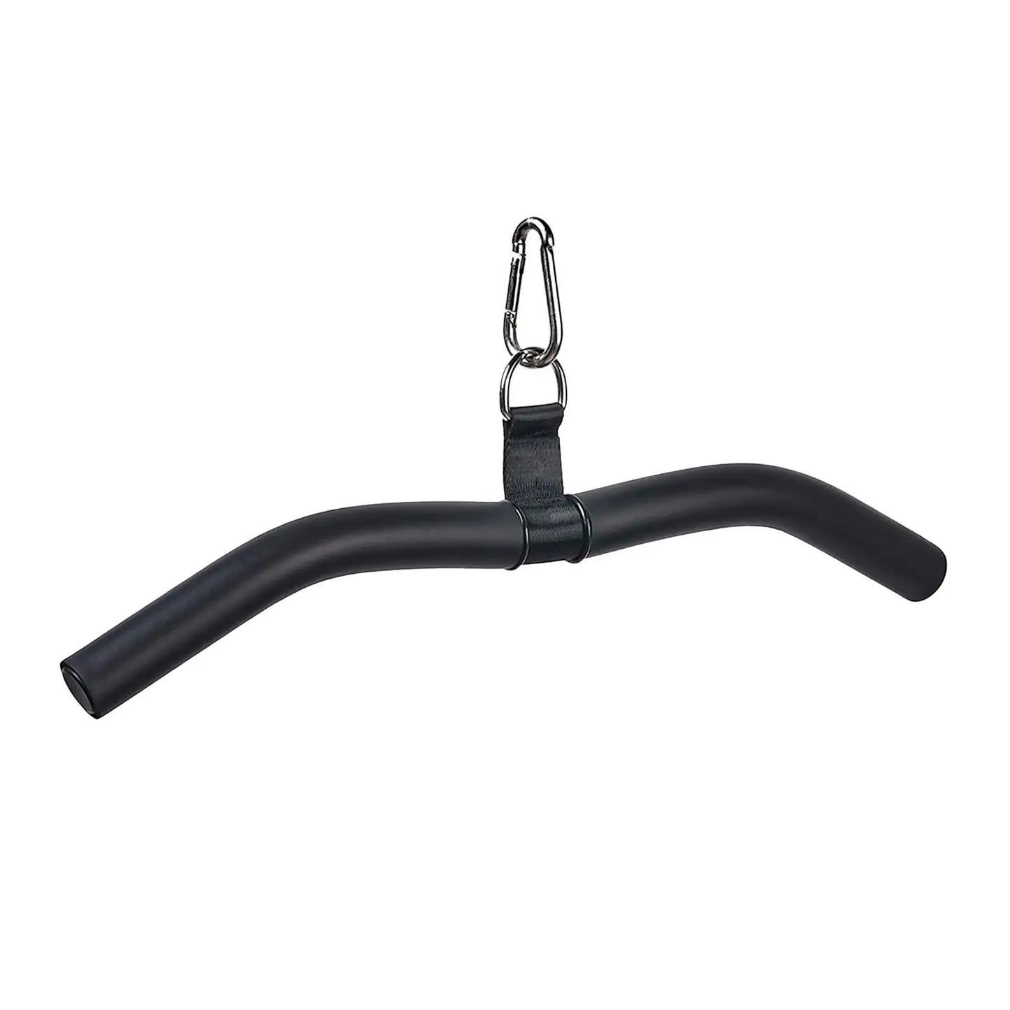 LAT Bar Cable Machine Attachment, Curl Pulldown Bar with Full Rotation and