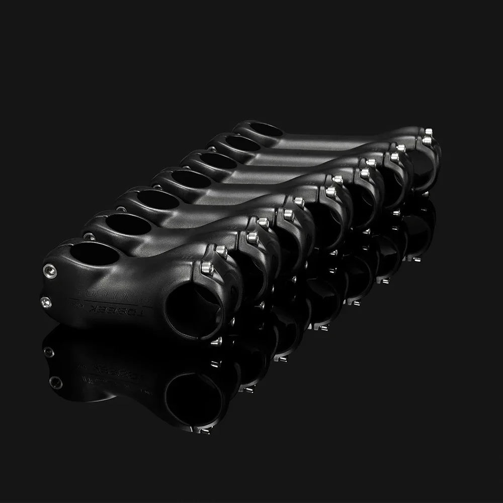 TOSEEK K04 Carbon Stem 6/17Degree Mountain Bike Stem 31.8mm Handlebar Stems 70/80/90/100/110/120/130mm Black Matt Bicycle Parts