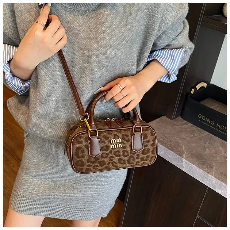 Original Square Leather Satchel Handbag Women Designer Tote Shoulder Crossbody Purse Luxury Diaper Bag