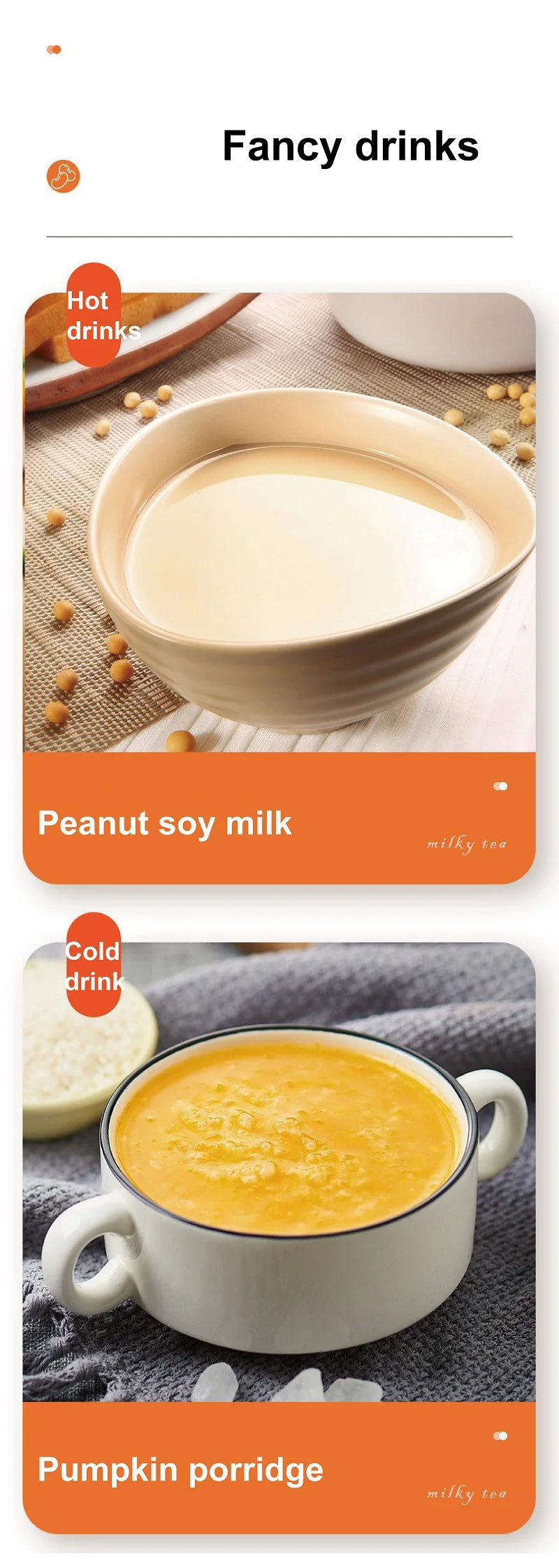 1.8L Soy Milk Machine 18h Appointment Filter-free Wall Breaking Machine Mixer Home Electric Juicer Multifunctional Food Process