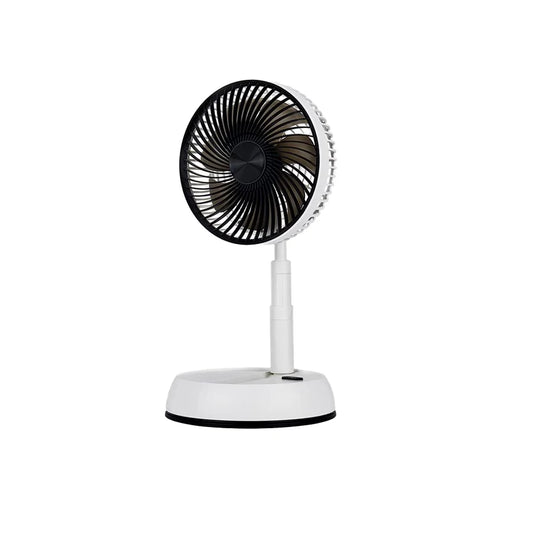 New Telescopic Fan Is Easy To Store Outdoor Shaking Head and Remote Control Fan Charging Table and Ground Dual-purpose Static.