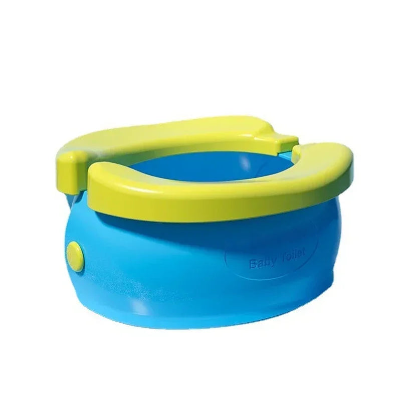 New Children's Foldable Potty Training Seat Easy To Clean Toilet Seat Boys and Girls Birthday Gift Portable Travel Baby Potty