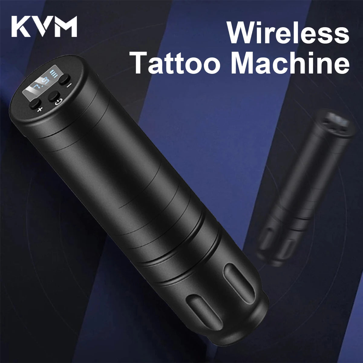 Portable Wireless Tattoo Machine 1500mAh Rechargeable Tattoo Pen LED Screen Display Professional Body Art Tattoo Supplies