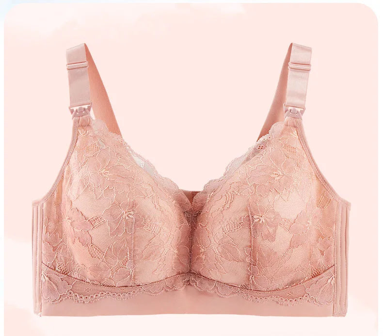 Breastfeeding Underwear Frontal Woman Plus Size Seamless Bra Feeding Nursing Bra Wirefree Pregnant Women Maternity Bras