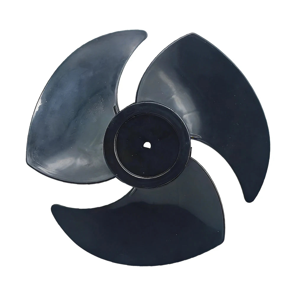 D hole Air Circulation Fan Blade for Turbo Floor Fan Replacement PVC 3-Blade Design Compatible with Standard Turbine Fans