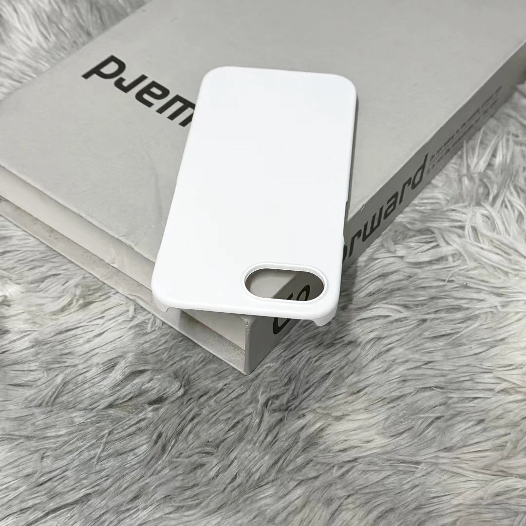 Luxury Half-Wrapped Colorful Case For iPhone 16e 16 E 15 14 13 Pro Max Plus mini Matte PC Back Cover Shockproof Frosted Shell