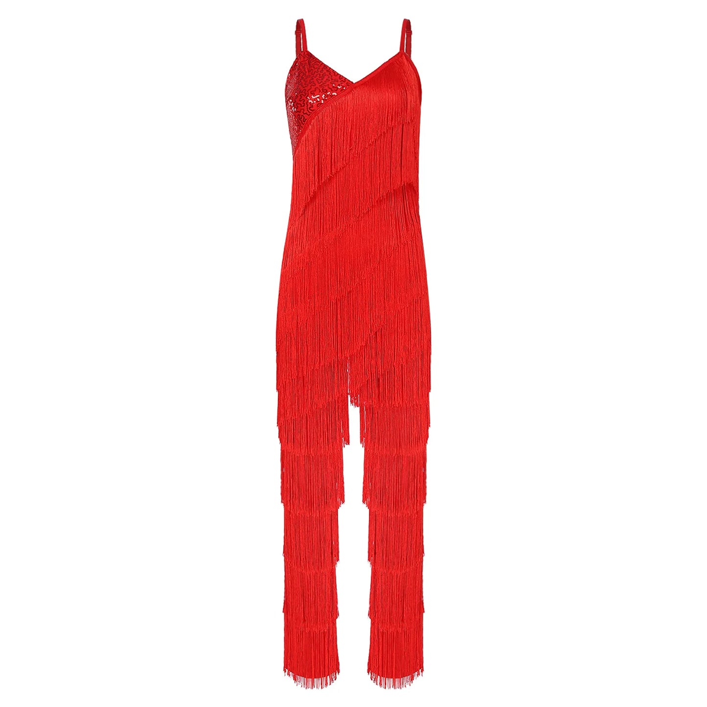 Halloween Hippie Costume womne Vintage 70s Disco Stage Performance Dancing Jumpsuit Singer Sequins Tassel Tango Cha-cha Costumes