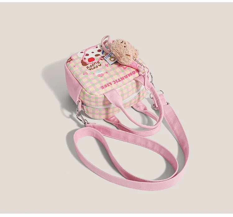 Cute Dog Handbag Women – Versatile Canvas Bag; Shoulder Bag for Men – Large Capacity, Durable and Soft