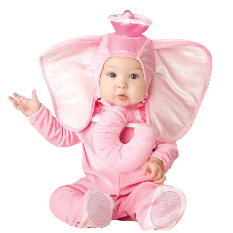 Halloween Costume Baby Boy Clothes Girls Monkey Polar Bear Romper Kids Clothing Set Baby Hat Socks Toddler Set