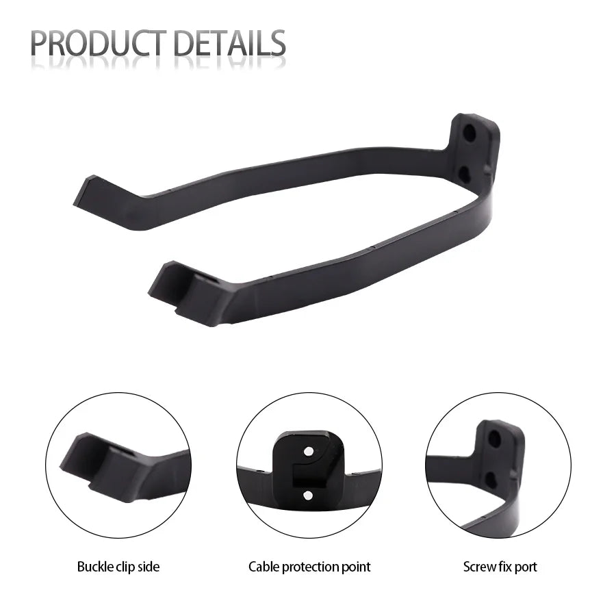For Xiaomi Mijia MI M365 1S M187 Pro E-Scooter Tire Splash Fender with Rear Taillight Front Back Guard Mudguard screw line Parts