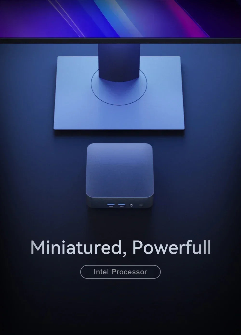 2026 Powerful Intel I9 10980HK Mini PC Windows 11 16GB DDR4 1TB SSD WiFi6 BT5.2 4K HD Compact Mini Computer for Gaming Office