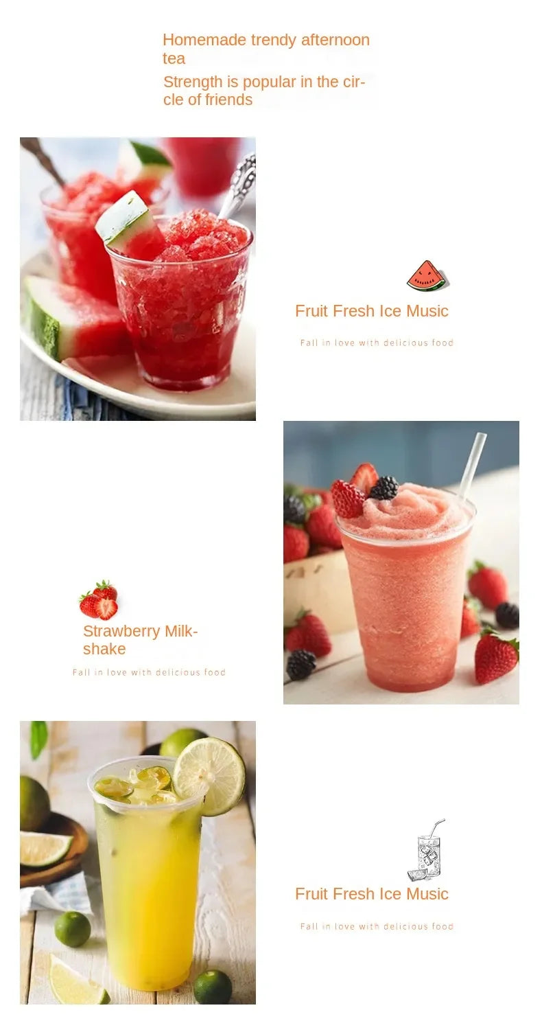 Portable Juicer Mini Electric Blender Multifunction Juice Maker Machine Fruit Mixers Extractors Smoothies Mixer 8 Blades 3000mAh