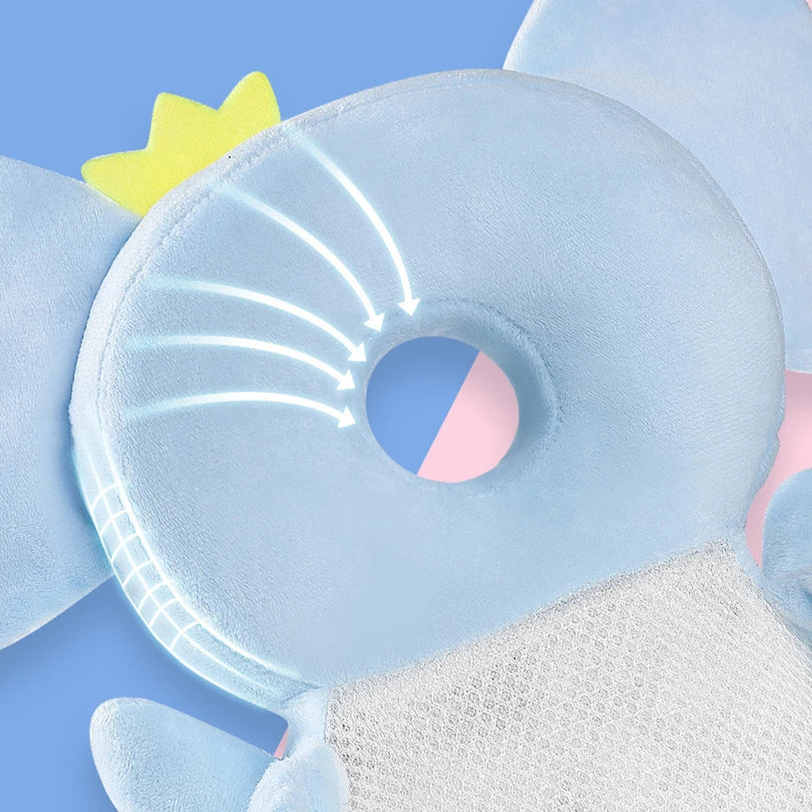 1PCS Children's Anti-Fall Pillow Baby Toddler Head Pillow Breathable Pillow Learning To Walk Head Protection Pad Head Protection