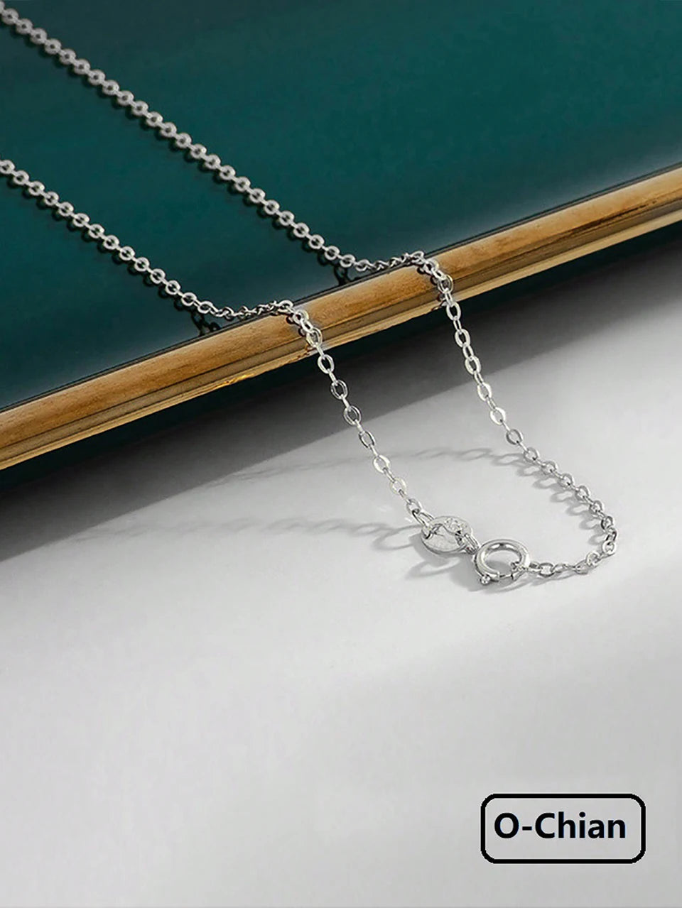 GRA 40cm 45cm Minimalist Female Necklace for Women on Neck Real 925 Sterling Silver Chain Necklaces Girls Fashion Fine Jewelry