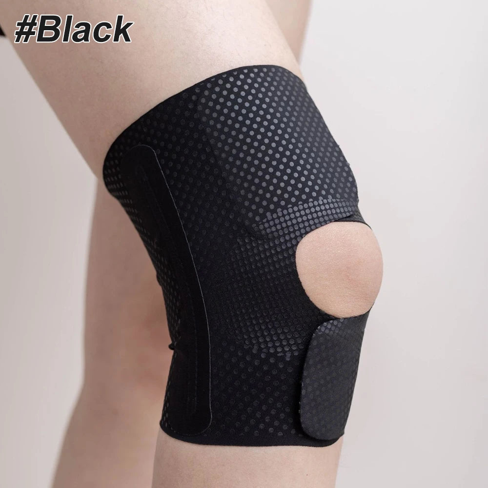 1PC Knee Brace, Compression Sleeve Support with Side Stabilizers, Men Women, Lightweight & Breathable Support For Injury Recover