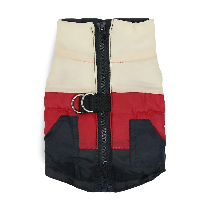 Winter Warm Pet Clothes For Small Dogs Windproof Pet Dog Coat Jacket Padded Clothing for Yorkie Chihuahua Puppy Cat Outfit Vest