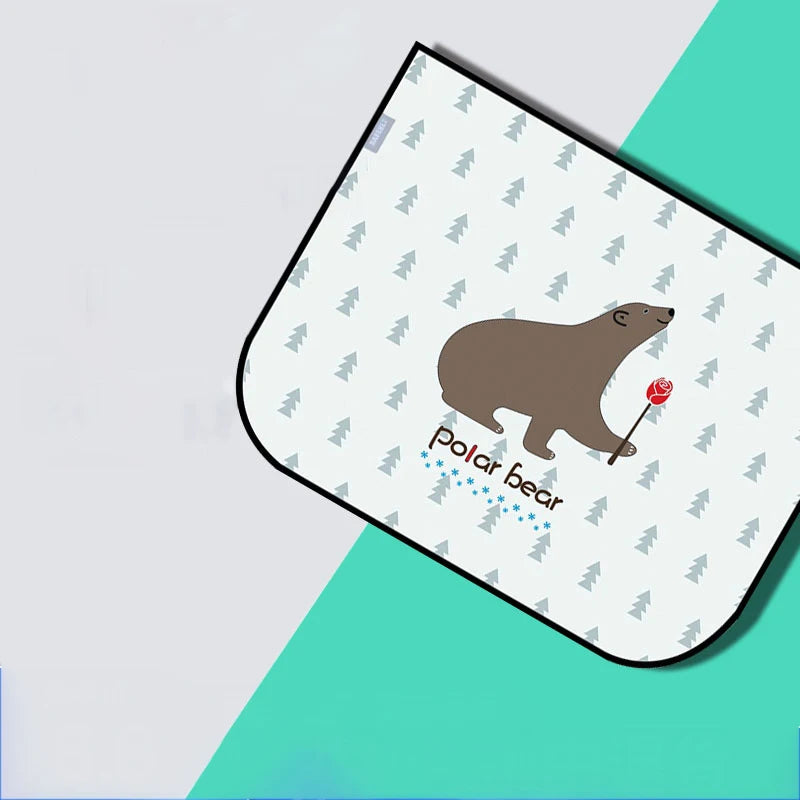 Car Magnetic Curtain In The Car Window Sunshade Cover Cartoon Universal Side Window Sunshade UV Protection For Baby Children