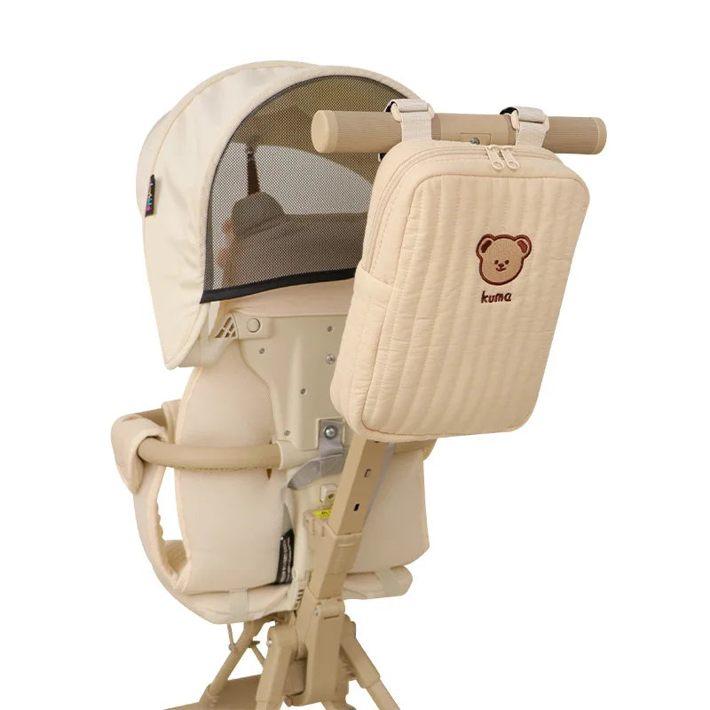 Bear Mommy Bag Baby Stroller Bag Pram Baby Stuff Organizer Holder Baby Stroller Accessories Hanging Caddy Storage Bag